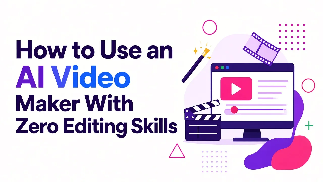 How to Use an AI Video Maker With Zero Editing Skills