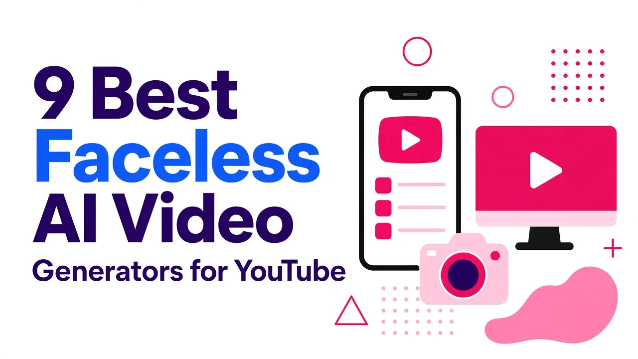 9 Best Faceless AI Video Generators for YouTube
