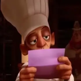 Chef Skinner Reading the Letter