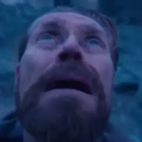 Willem Dafoe Looking Up