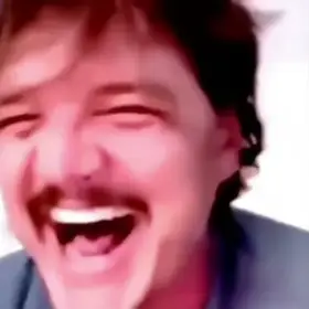 Pedro Pascal Laughing Then Crying