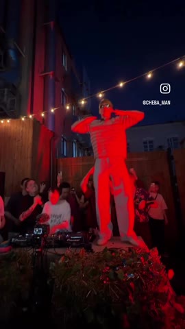 Concert stage dance